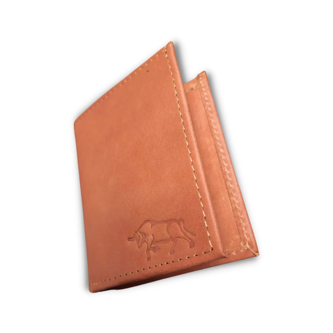 Cartera Bifold De Piel.