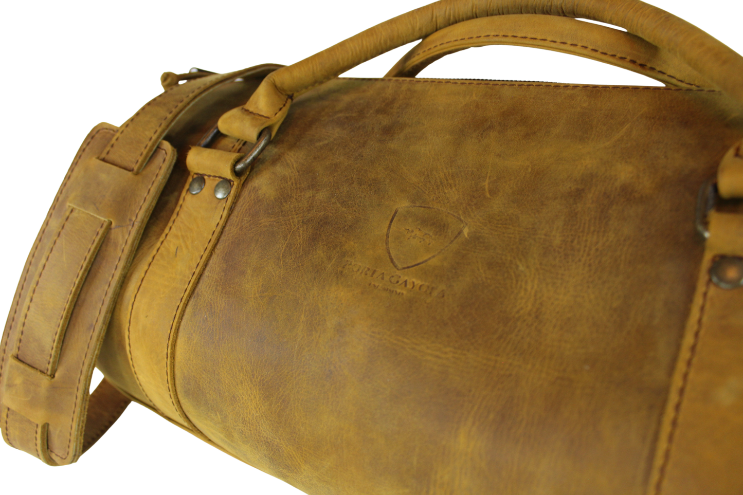 Maleta Deluxe. Duffle Bag de Piel