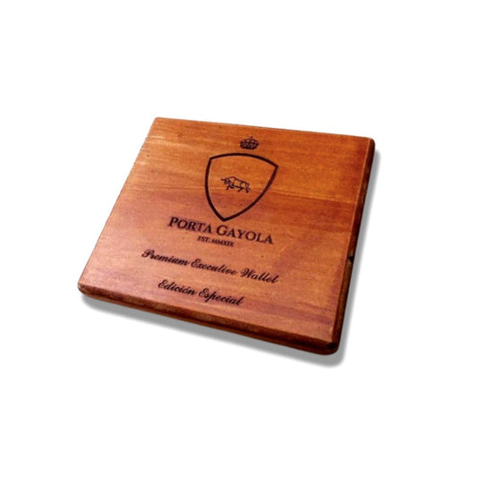 Estuche premium de madera. Chico (Individual)